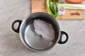 Овощной суп с индейкой