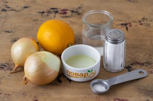 Лук маринованный лимоном