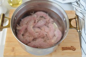 Суп из куриных шеек