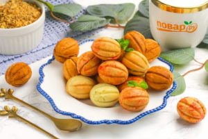 Советские орешки со сгущенкой