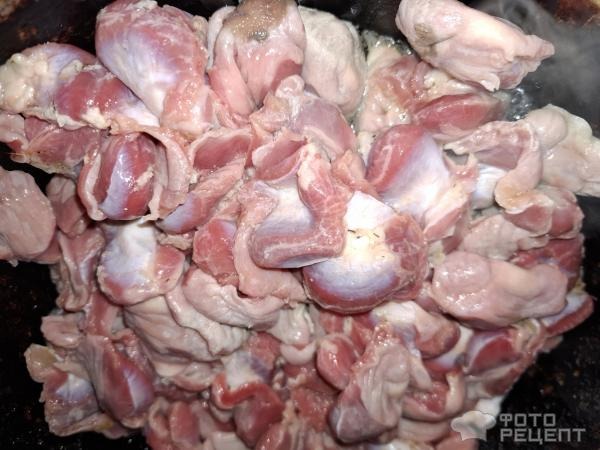 Рецепт: Куриные желудочки - Готовлю с любовью.