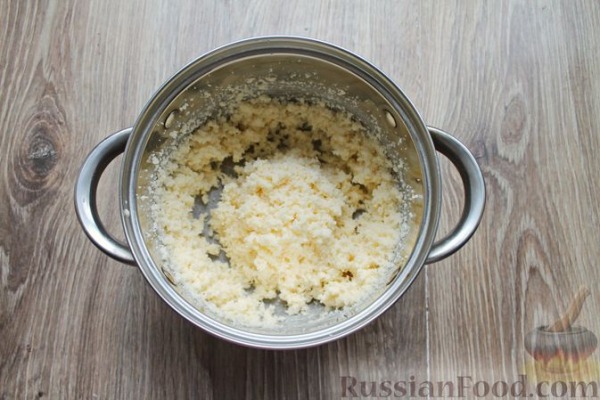 Кекс на йогурте, с ревенем и апельсиновой цедрой