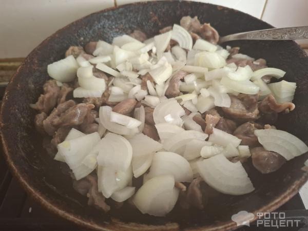 Рецепт: Куриные желудочки - Готовлю с любовью.