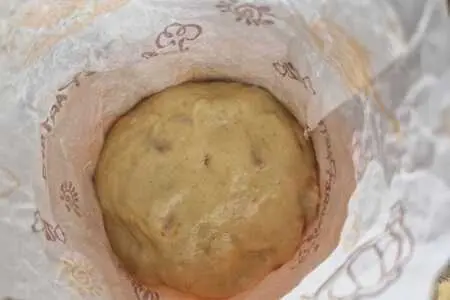 Сливочный кулич с начинкой