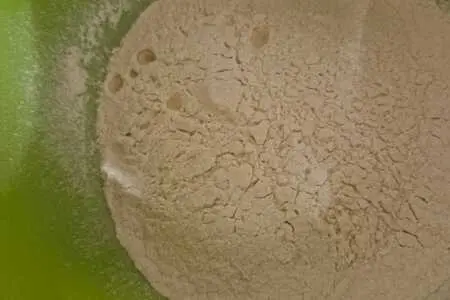 Творожный бездрожжевой кулич