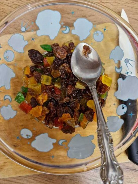 Творожный бездрожжевой кулич