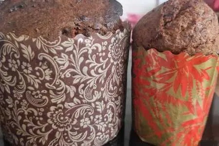 Творожный бездрожжевой кулич