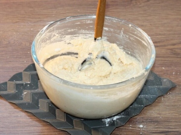 Ванильный кекс с малиновой пропиткой