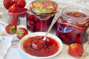 Клубничное варенье “Пятиминутка” на зиму