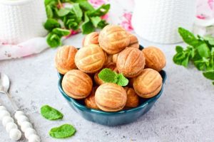 Печенье “Орешки” со сгущенкой