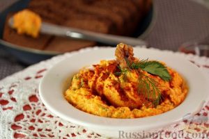 Морковная намазка