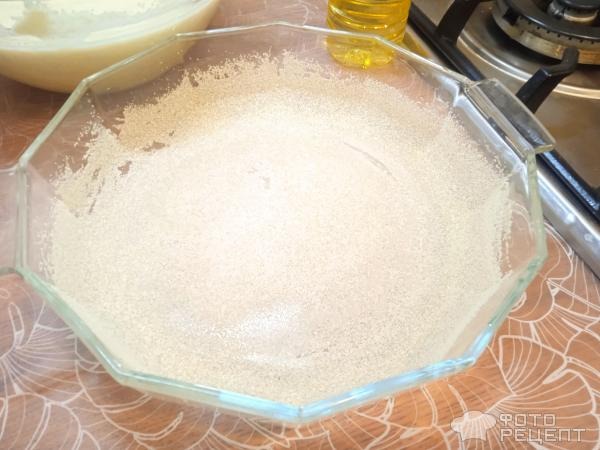 Рецепт: Сезонный пирог из ревеня - в стиле манника, вкусно по домашнему