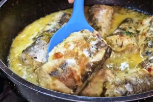 Так вкусно, что слов нет: ужин за 15 минут на сковороде. Рыба «по-еврейски»