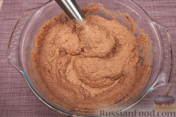 Рулет из блинного теста, с паштетом (в духовке)