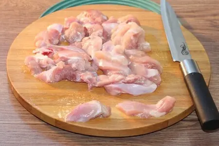 Индейка запеченная в луковом кляре