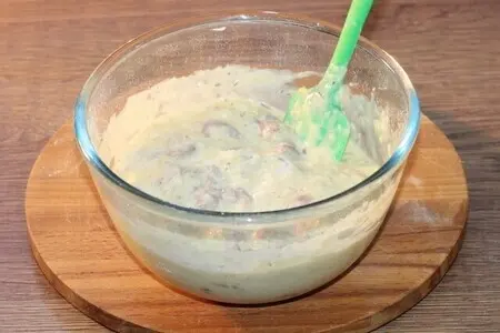 Индейка запеченная в луковом кляре