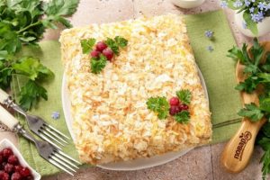 Мясной наполеон