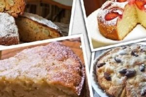 Пышная шарлотка с яблоками в духовке классическая