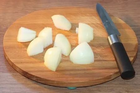 Индейка запеченная в луковом кляре