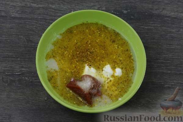 Запечённая курица с рисом и овощами (в рукаве)