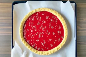 Простой пирог из варенья