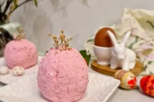 Творожные яйца с начинкой