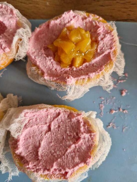 Творожные яйца с начинкой