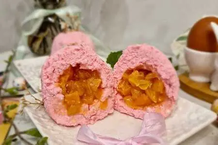 Творожные яйца с начинкой
