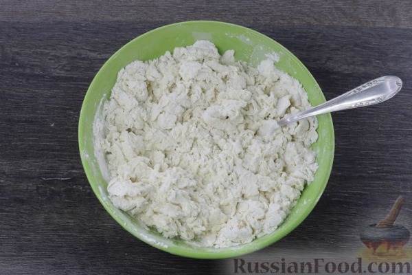Хычины с сыром и зеленью