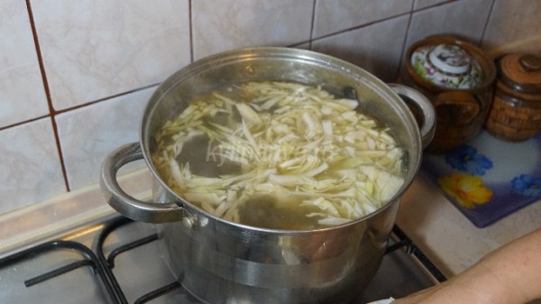 Щи из свежей капусты классические