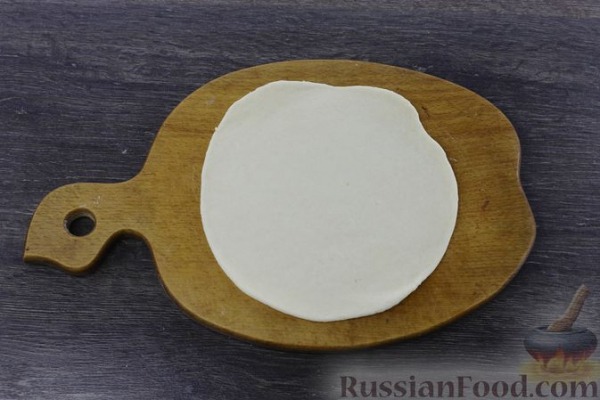 Хычины с сыром и зеленью