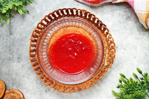Диетический десерт из клубники