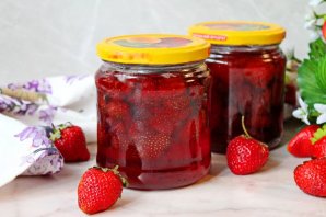 Варенье из клубники пятиминутка