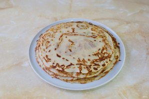 Блинчики с курицей и сыром