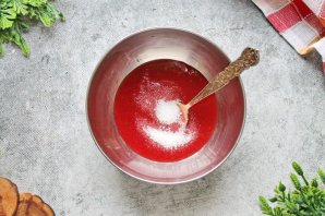 Десерт из земляники