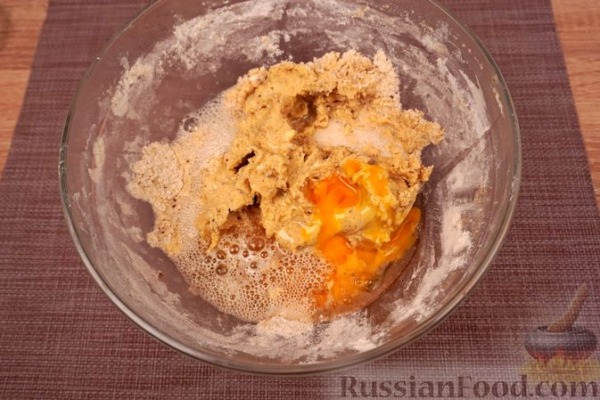Печенье на пиве, с тмином и морской солью