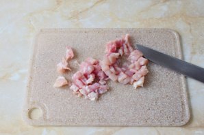 Блинчики с курицей и сыром