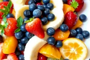 Фруктовая окрошка