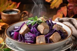 Тушить капусту с мясом