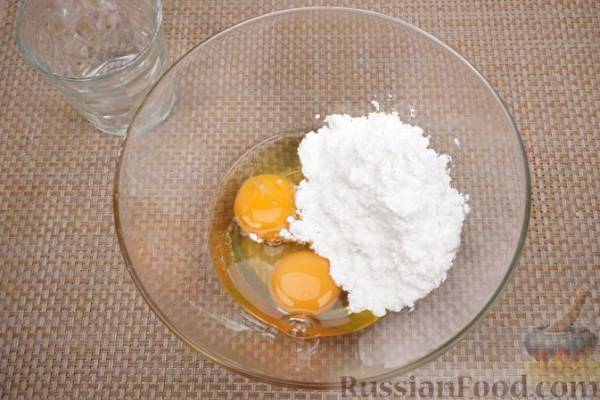 Песочный пирог с абрикосовым джемом