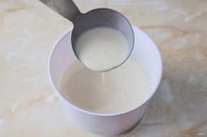 Блинчики с курицей и сыром