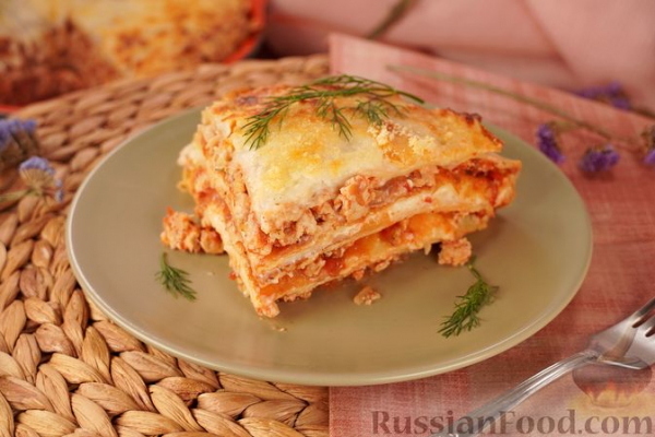 Лазанья из блинов