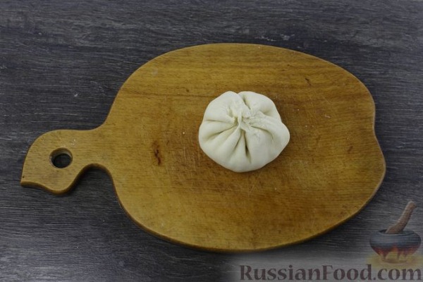 Хычины с сыром и зеленью