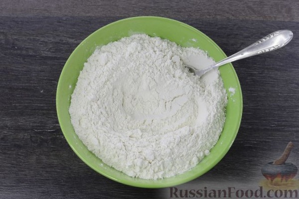 Хычины с сыром и зеленью