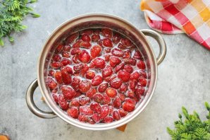 Варенье из клубники пятиминутка