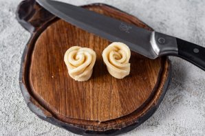 Творожное печенье с сахаром