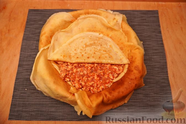Лазанья из блинов