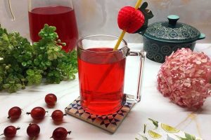 «Мохито» из крыжовника на зиму