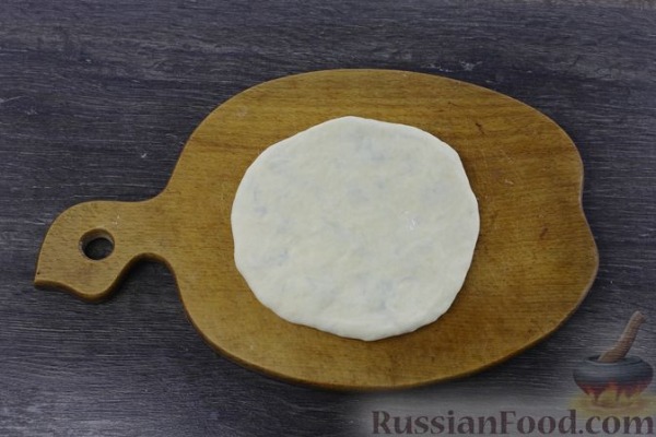 Хычины с сыром и зеленью