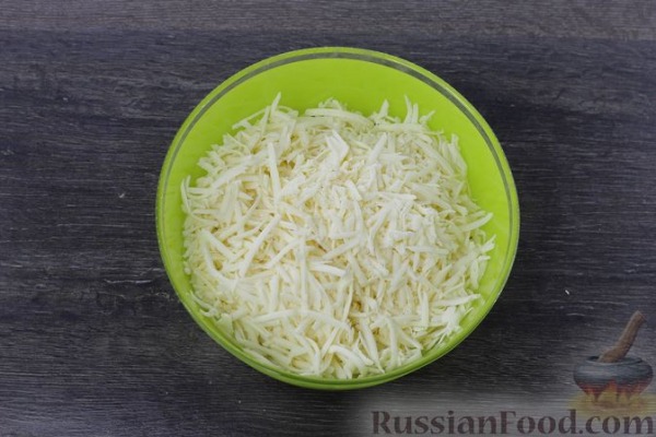 Хычины с сыром и зеленью